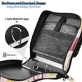 thumbnail image 4 of FORMRS Zipper Binder with Shoulder Strap 2-inch Ring 500 Sheet Capacity File Bag, Watercolor Jar, 4 of 5