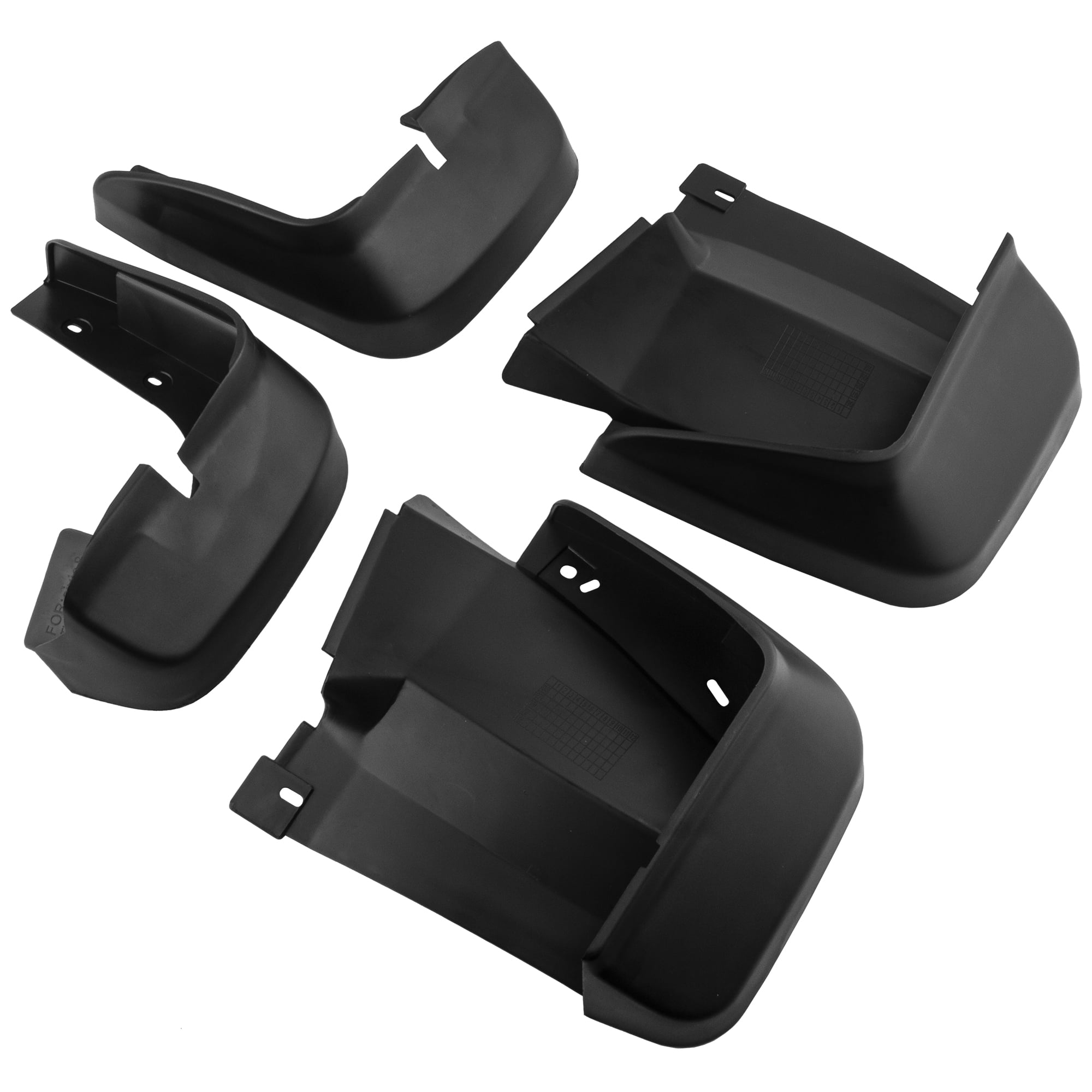 BOXI (Set of 4) Front and Rear Side Mud Flaps Splash Guards Mudflaps Fits for Honda Civic 2006 2007 2008 2009 2010 2011 Sedan 4-Door (Not fit Coupe Models)