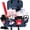 Navy Blue, variant on Ever Ready First Aid Fully Stocked EMT Trauma Bag Feat.Chest Seals, Bleeding Control Kit, Bandages, Shears, Gauze Pads and Rolls (Black)