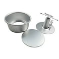 thumbnail image 3 of Aluminum Round Chiffon Cake Pan Removable Bottom Non-Stick Tube Baking Tin for Oven DIY Desserts Homemade Cake Baking Tool, 3 of 3