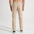 thumbnail image 4 of MASKERT Mens Golf Pants-Stretch Work Dress Pants Quick Dry Lightweight Casual Comfy Trousers with Pockets Khaki Various sizes, 4 of 8