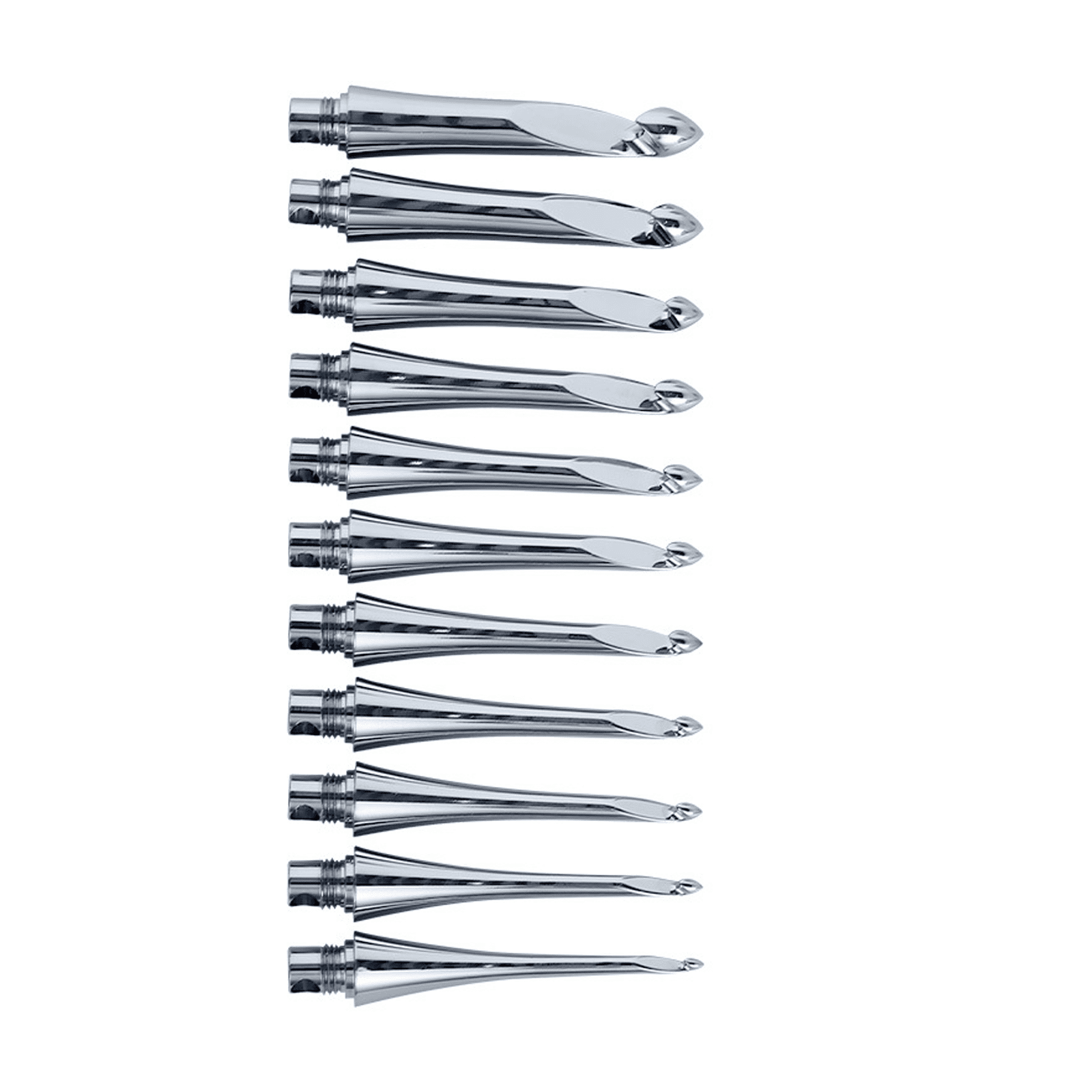Tunisian Crochet Hook with 11 Interchangeable Tip 3.5-10mm for Knitting Project