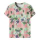 thumbnail image 5 of Puntoco 2024 Tops de verano para mujer, camisetas casuales de manga corta con cuello redondo, estampado floral, camisetas básicas, blusas, 5 of 6