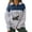 Navy, variant on Ruyang Oversized Sweatshirts for Women Womens Sweatshirts Half Zip Cropped Pullover Fleece Quarter Zipper Hoodies Fall Outfits Clothes