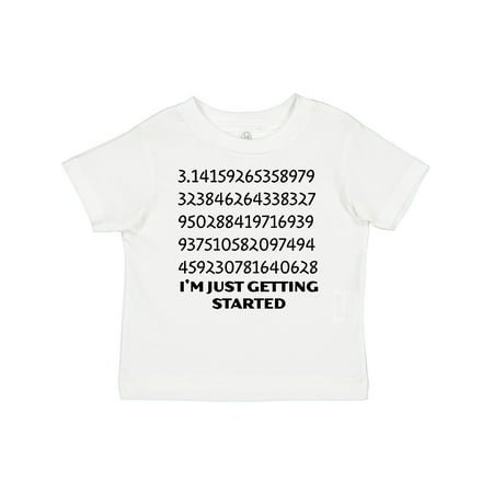 

Inktastic I m Just Getting Started- Pi Day Numbers Gift Baby Boy or Baby Girl T-Shirt
