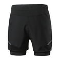 thumbnail image 2 of 2-In-1 Men Running Shorts with Zipper Pockets Quick  Exercise Shorts for Training Gym Workout, 2 of 7