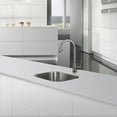 thumbnail image 7 of DAX Stainless Steel Single Bowl Undermount Kitchen Sink, Brushed Stainless Steel, 7 of 7