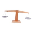 thumbnail image 1 of Balanza de madera para contar, juguetes de matemáticas, juguete para la percepción visual, Montessori Versión sencilla, 1 of 9