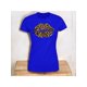 thumbnail image 1 of Playera Blusa Con Impresion De Beso Animal Print Sexy Color Azul Talla Chica Marca Emil SaEs, 1 of 4