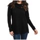 thumbnail image 1 of Camiseta informal de manga larga con botones y cuello suelto para mujer Fridja  bvmnju2791, 1 of 8