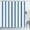 Blue, variant on Shower Curtain Waterproof White Stripe Striped Stamp Yellow Sleepwear Apparel Products Vertical Polyester Fabric 72 x 72 Inches Set with Hooks