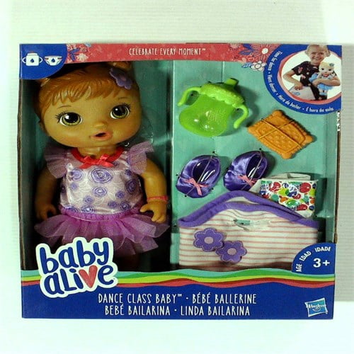 Baby Alive Dance Class Baby (Brown Sculpted Hair)