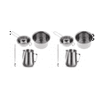 thumbnail image 1 of 8 Set Stainless Steel Double Boiler Long Handle Wax Melting Pot, Pitcher & Mixing Spoon Candle Soap Making, 1 of 7
