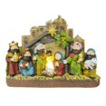 thumbnail image 3 of Figura de la Natividad Artesanía religiosa Sagrada Familia Adorno del nacimiento de Jesús Niño Jesús para escritorio Navidad Oficina Hogar, 3 of 9