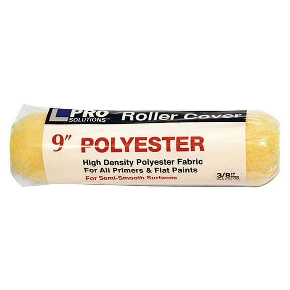 9" x 3/8" Nap Pro Solutions 34038 Polyester Roller Cover