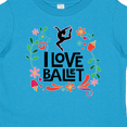 thumbnail image 4 of Inktastic Ballerina Dancer I Love Ballet Girls Toddler T-Shirt, 4 of 5