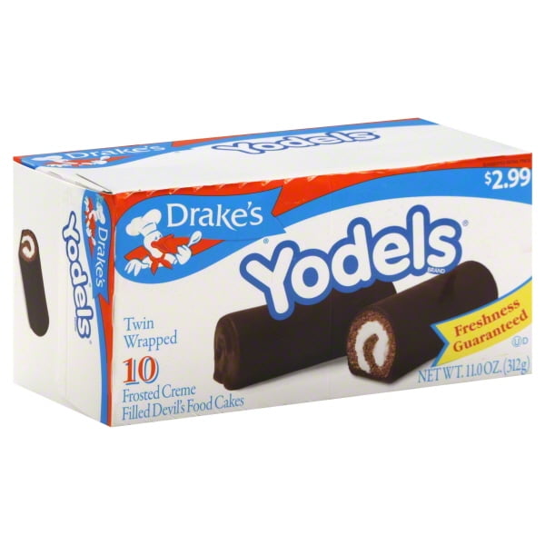 Drake's Yodels Snack Cakes, 5 ct, 11 oz