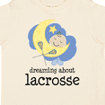 thumbnail image 4 of Inktastic Lacrosse Baby Dream About Boys or Girls Toddler T-Shirt, 4 of 5