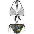 thumbnail image 6 of The Legend of Zelda Characters Women Bikini Set Sexy Two Pieces Halter String Swimsuit Triangle Briefs Tie Side Bottom, 6 of 7
