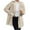 Beige Coat for Women, variant on jtjvou Womens Fleece Jacket Hooded Winter Warm Full Zip Long Sleeve Jacket Coat Outerwear with Hood Beige L