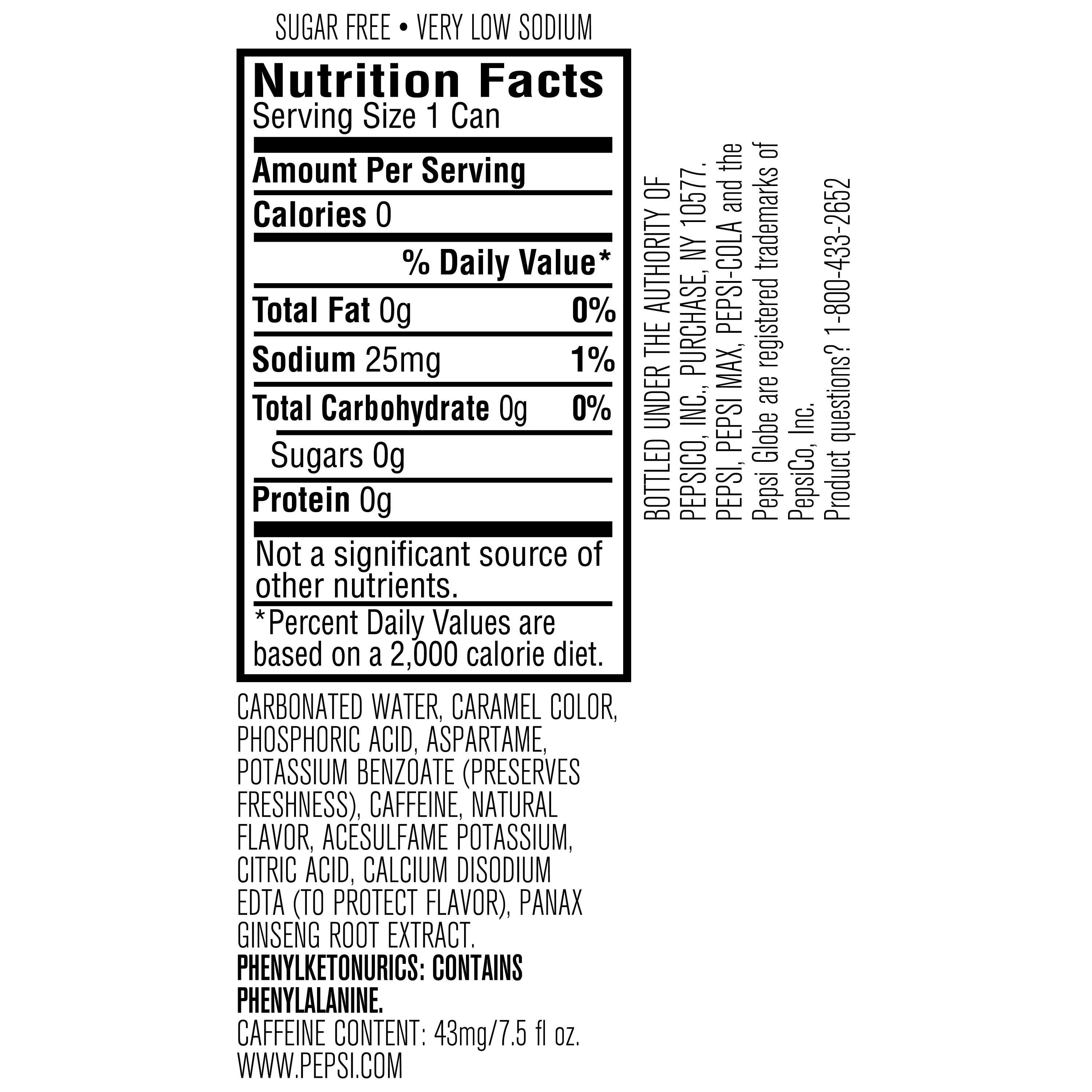 Pepsi Max Nutrition Facts Label Besto Blog pepsi-max-nutrition-facts-label-besto-blog