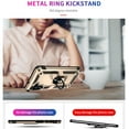 thumbnail image 3 of Compatible with Samsung Galaxy A16 5G Protective Case,Heavy Duty Shockproof Armor Phone Case with 360° Rotating Metal Ring Holder Kickstand Military Grade Protection Rugged Cover,Gold, 3 of 7