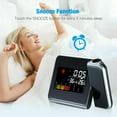 thumbnail image 7 of Advanced Projection Alarm Clock, LED Electronic Weather Forecast With Ultra-quiet Movement And Durable Plastic Construction, Offers Multi-functional LCD Screen And Temperature, 7 of 7