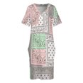 thumbnail image 6 of Paisley Bandana Pattern Loose Pocket Dress Dresses Summer Summer Dresses for Women, 6 of 9