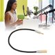 thumbnail image 4 of Cable De 3,5 Mm Macho A Mini XLR De 3 Pines, Blindaje De Ruido Adaptador De 3,5 Mm A Mini XLR Carcasa Niquelada Sonido Estéreo Para Micrófono Para Cámara, 4 of 7