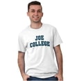 thumbnail image 4 of Joe College Student Drinking Party Men's Big & Tall Crewneck Graphic Tee Brisco Brands 3X, 4 of 5