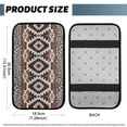 thumbnail image 5 of Yuyamidu Southwest Aztec Arm Rest Cover Car Center Console Cover for Sedan Van SUV Gemoetric Automotive Arm Rest Cushion Pad Protector Vehicle Decor Accessories, 5 of 7