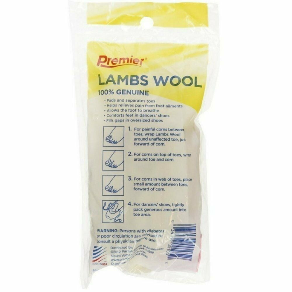 Premier Lambs Wool 3/8 Oz 