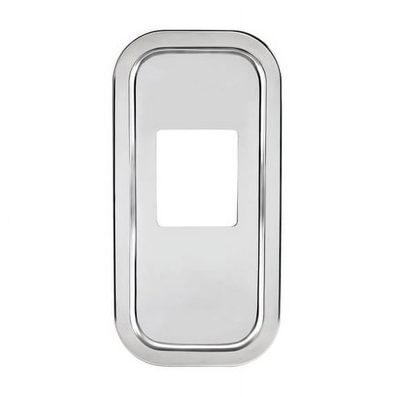 United Pacific 21735 Transmission Shift Lever Plate Base Cover   Stainless