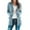 Light Blue, variant on Women's Open Front Cardigan Sweaters, Fall Fashion Button Cable Knit Chunky Winter Outerwear Coats with Pockets Hooded Jacket for Women Red 4XL