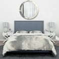 thumbnail image 2 of Designart 'Gold Glamour Direction II' Geometric Bedding Set - Duvet Cover & Shams, 2 of 4