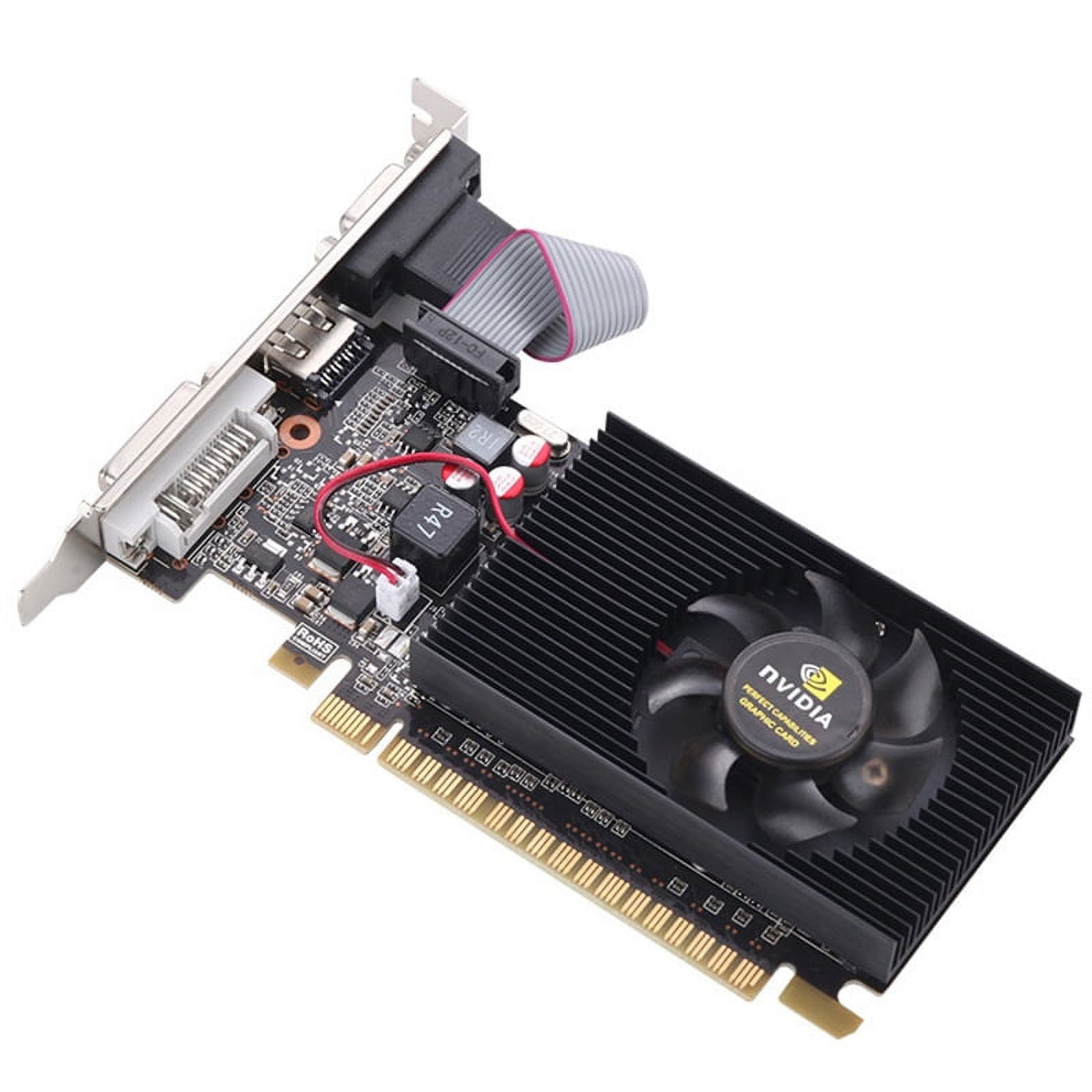 New GT7102G dual DVI industrial control all-in-one machine half-height card game desktop small chassis independent graphics card
