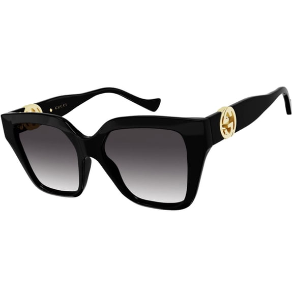 Gucci - GG1023S-008 Women's Sunglasses Black/Grey