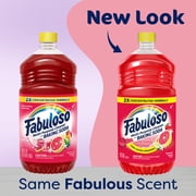 Fabuloso 2X Multi-Purpose Cleaner with Baking Soda, Citrus and Fruits Scent, 56 fl oz
