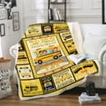 thumbnail image 2 of Bus Driver Gifts Blanket, School Bus Driver Gifts for Women Men, Bus Driver Appreciation Gifts, Birthday Gift for Bus Driver, Thank You for School Bus Driver Back to School Throw Blanket 60"x50", 2 of 5