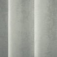 thumbnail image 5 of TOWN & COUNTRY EVERYDAY Lustre Solid Heavyweight Textured Sateen Indoor Curtains, Room Darkening Opacity, Grommet Top, Energy Efficient, 2-Pack Set, 52"x96", Silver, 5 of 10