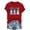 Red, variant on Lorytime Womens Tshirts Easter Crew Neck Shirt Short Sleeve Casual Trendy Tops Bunny Loose Basic Outfit Clothes