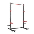thumbnail image 1 of KFFKFF Power Cage Rack, Multifunctional Squat Rack for Home Gym, Width-Adjustable Workout Strength Training Equipment with 6 Band Pegs, 1 of 9
