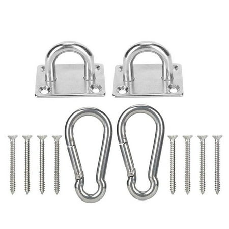 

Stainless Heavy Duty Ceiling Hanging Hook Set Swing Chair Bracket Hardware Tool