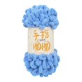 thumbnail image 1 of 5PCS=500g Puffy Finger Loop Chunky Giant Chenille Yarn Crochet Hand Knitting Soft Rope Polyester Blanket No Needle Hook Freeship, 1 of 7
