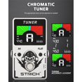 thumbnail image 3 of STRICH Guitar Tuner Pedal with Large Color Screen, Precision Chromatic Drop Tuning, 430-450Hz A4 for Electric Guitar, Tr, 3 of 9
