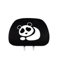thumbnail image 3 of Yupbizauto New Interchangeable Car Seat Headrest Covers Universal Fit for Cars Vans Trucks-Sold by a Pairs (Panda), 3 of 6