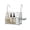 Silver, variant on Large Rustproof Shower Caddy Hanging, 304 Stainless Steel Hanging Shower Organizer Basket for Bathroom & Bathtub, Over the Rod Shower Rack for Shampoo, Conditioner, Soap & Bath Accessories
