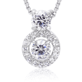 thumbnail image 6 of Femme Jam 925 Sterling Silver Round Brilliant Cut Cubic Zirconia Jewelry Set for Women, 6 of 12