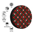 thumbnail image 4 of Goofa Christmas With Character Pattern Universal Tire Cover for Jeep, SUV, Truck, and Trailer – Waterproof, UV-Resistant,Easy to Install, Fits 14"-17" Tires-17 inch, 4 of 6