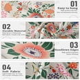 thumbnail image 4 of Tapiz de mandala, tapiz de medallón floral, tapiz de bosquejo de plantas florales, tapiz bohemio hippie para habitación, 4 of 5